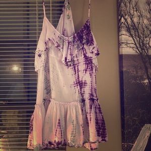Free People Tie Dye Tank Size Medium
